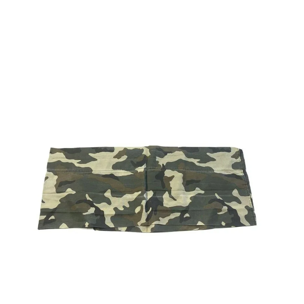 Vintage Camo Army Valance Curtain Hunting Mens boy